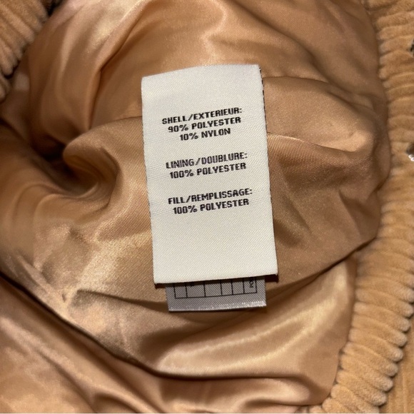 BAGATELLE COLLECTION Corduroy Puffer Coat size S - Picture 9 of 12